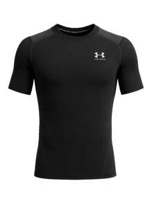 Under Armour UA HG ARMOUR COMP SS - 黑色 - 查看 1