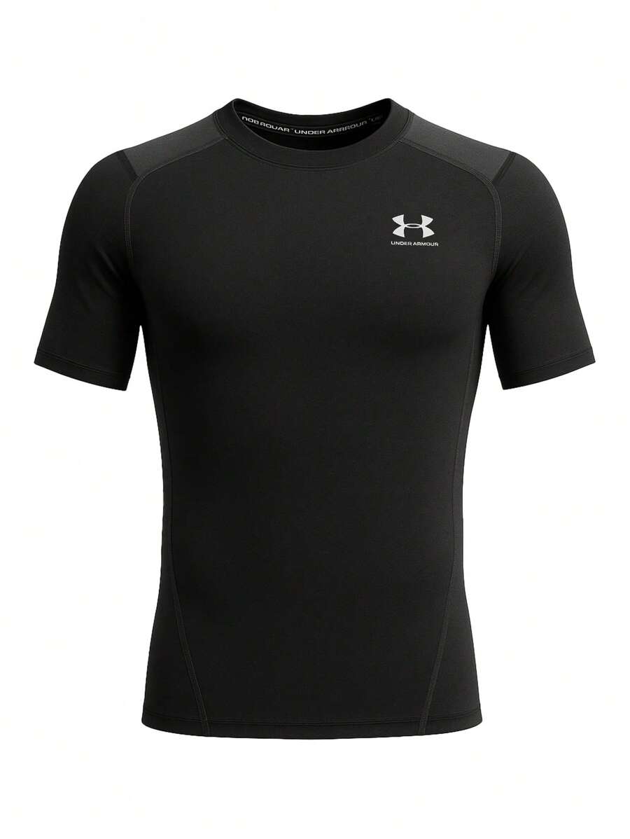 Under Armour UA HG ARMOUR COMP SS - 黑色 - 查看 1