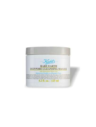 Kiehl's Rare Earth Deep Pore Minimizing Clay Mask 125 Ml – Clay Mask, Deep Pore Cleansing, For Oily Skin, White, Amazonian White Clay, Suitable For Weekly Skincare Routine
