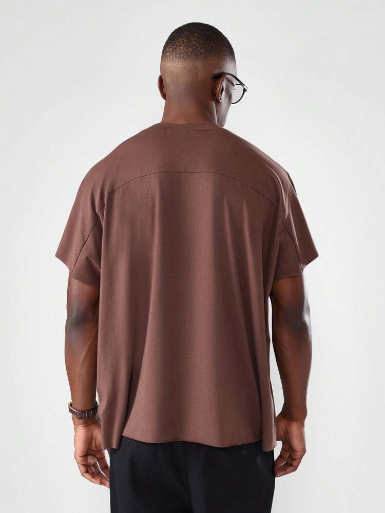 Boxy Cut Tank Top With Minimalist Design