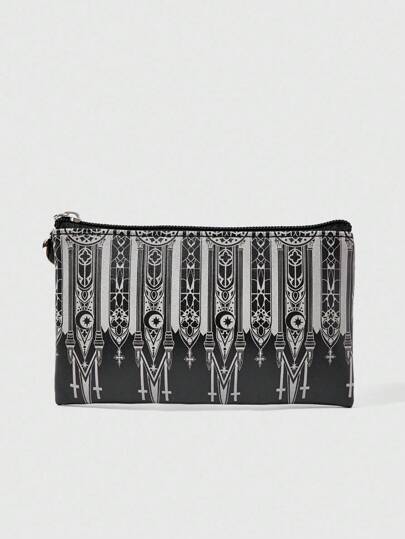 Goth Black Gothic Style Fashion Coin Purse, Halloween