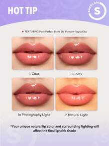 SHEGLAM 唇线笔和唇彩笔盒 X 笔盒