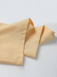 Lacomfia 2pcs Set Casual Comfortable Light Yellow Outfit, New Summer - Yellow - View 5