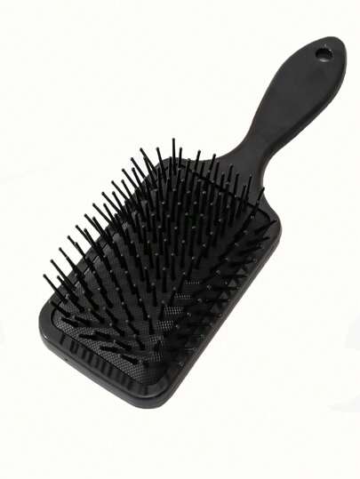 Grunge Punk Halloween Pink Bat Print Air Cushion Massage Hair Brush For Scalp Care