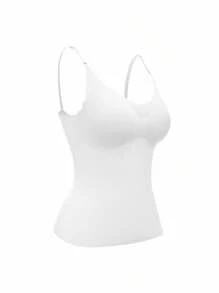 SHEIN Shape Women's Basic Strap Tank Top