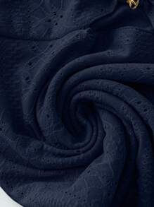 EMERY ROSE Women's Solid Color Ruched Side Slit Hollow Out Design Sexy Camisole Dress