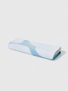 SHEIN 1pc Blue Soft & Comfortable Towel - Multicolor - View 2