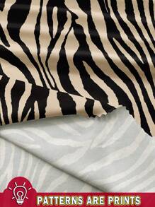 EMERY ROSE Débardeur femme grande taille avec rayures et imprimé zébré contrastés en dentelle, adapté pour l'été