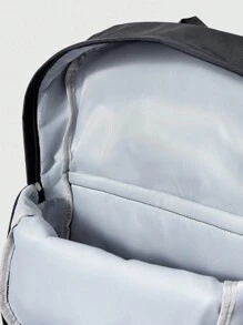 ROMWE Avant 28 Numeric Print Large Capacity Backpack, Suitable For Back To School Season - Multicolor - View 6