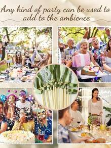 10/20pcs Ribbon Wands With Triple Lace Ribbon And Gold Bell Party Wand Party Favors Streamers Ribbon Sticks Magic Fairy Wands For Wedding Decors(Green)