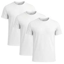 Puma Men's Blank 3-Pack T-Shirt - White - White - View 1