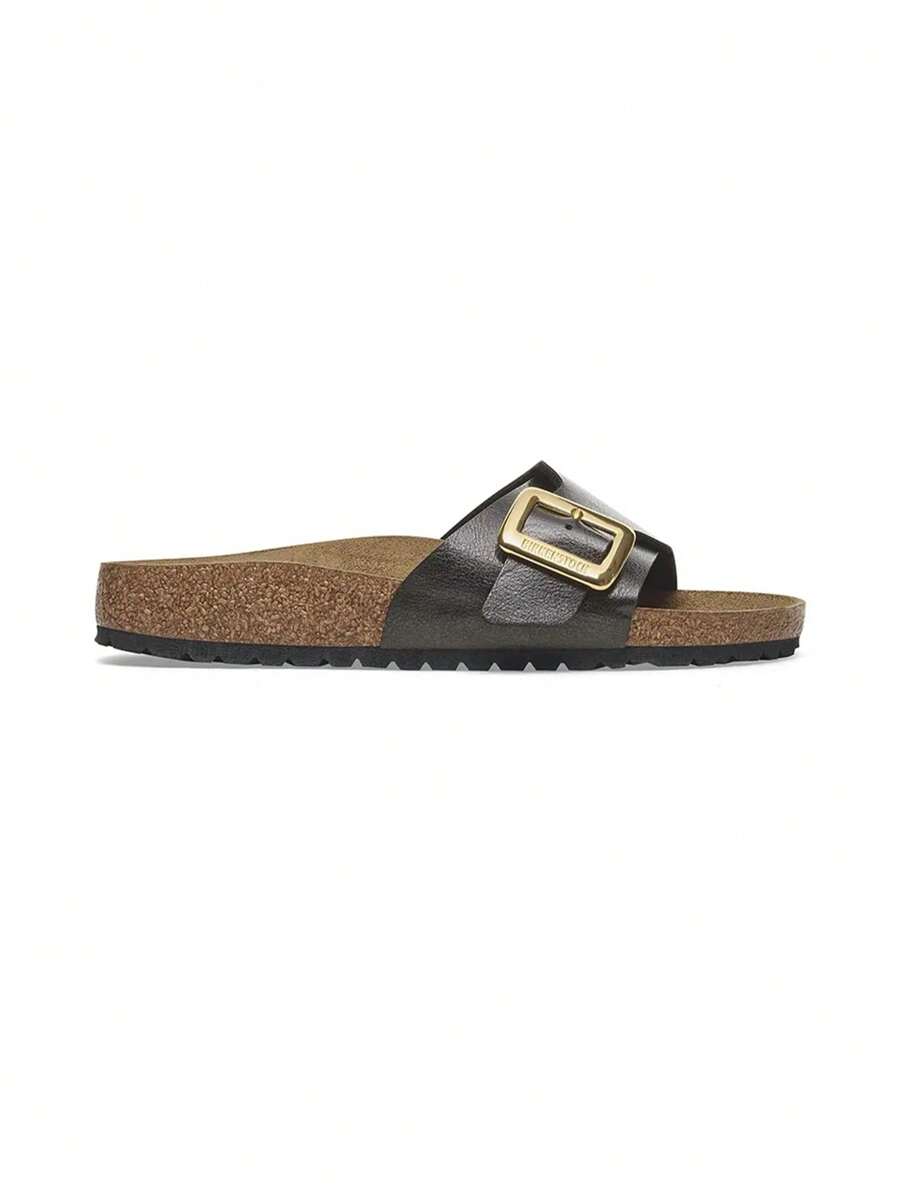 Birkenstock Catalina CB BF Graceful Licorice 女士可调节扣环设计休闲拖鞋 - 優雅的甘草 - 查看 1