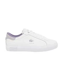 Lacoste Women Sports Shoes - WHT/LTPURP - View 1