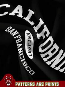 SHEIN EZwear 3pcs/Set Women English Graphic Crew Neck Tight Fit Long Sleeve T-Shirt Set, Casual Spring & Autumn Back To School - Multicolor - View 3