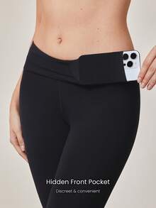 GLOWMODE 女士运动紧身裤 - 黑色 - 查看 3