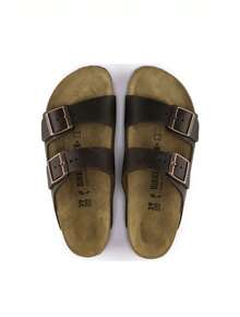 Birkenstock Arizona NLO Habana Women's Adjustable Buckle Casual Slide Sandals - Havana - View 4