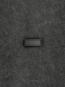 EASEVO T-shirt vintage ample en coton tricoté uni, décontracté et déchiré, à manches courtes, pour les sorties, l'été, le style emo, en grandes tailles pour hommes - Noir - Voir 7