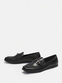 CUCCOO BIZCHIC Women's Flat Shoes Vacation Shoes Summer Spring Shoes Spring Break Easter For Christmas - Black - View 5