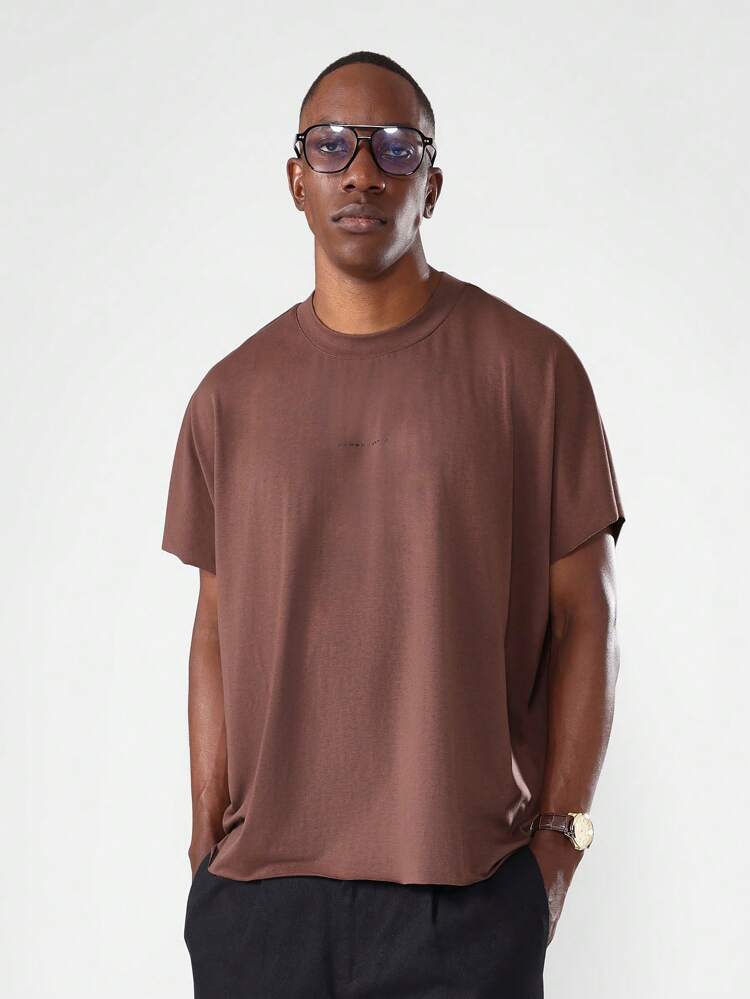 Boxy Cut Tank Top With Minimalist Design