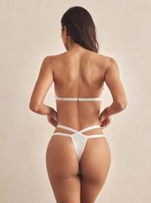 Charlaine Cut Out Underwire Bra & Panty Lingerie Set