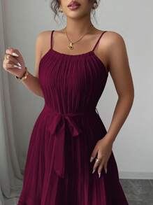 Women Midi Dresses - 波爾多 - 查看 3
