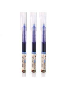 21/18/15/12/10/6/5/3件装黑色/蓝色/红色超细0.5毫米液体凝胶笔墨水补充套装，圆珠笔，办公学校考试用品，返校 - 均碼 - 查看 5