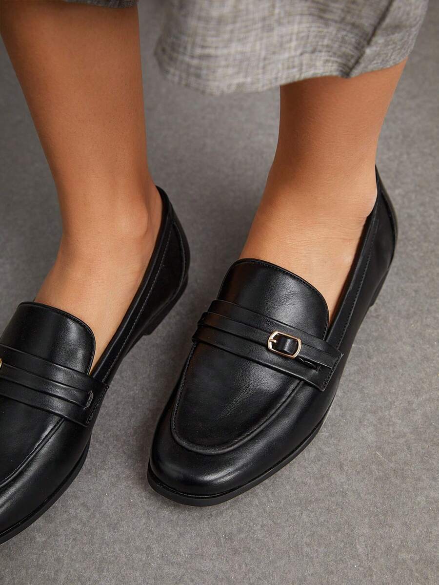 CUCCOO BIZCHIC Women's Flat Shoes Vacation Shoes Summer Spring Shoes Spring Break Easter For Christmas - Black - View 1