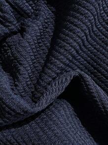 SHEIN 2025新款女士比基尼套装性感三角包沙滩度假休闲夏季 - 藏蓝色 - 查看 6