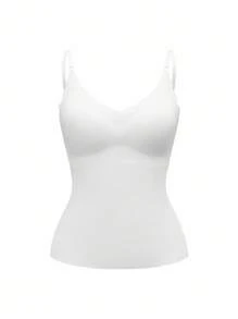 SHEIN Shape Women's Basic Strap Tank Top