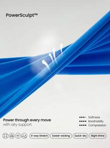 GLOWMODE 31英寸Powersculpt™-Air训练日速干弹力修身接缝紧身裤高强度跑步慢跑健身房锻炼