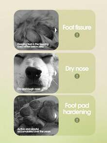 SHEIN 3 Pcs Pet Paw Cream Moisturizing Repair Dog Paw Anti-Dry And Chapped Foot Care  - Protects Paws From Hot Pavemnt, Wax For Dry Paws & Nose, Canine Paw Moisturizer Or Cracked Paws - Beige - View 4