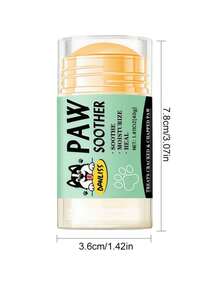 SHEIN 3pcs Pet Foot Care Stick, Dog And Cat Paw Anti-Cracking And Moisturizing Cream, Pet Care, Screw Rod Design Makes Hands Less Dirty And More Convenient. Pet Paw Cream, Dog And Cat Foot Lubrication, Moisturizing, Nourishing And Anti-Cracking Foot Cream - Multicolor - View 2