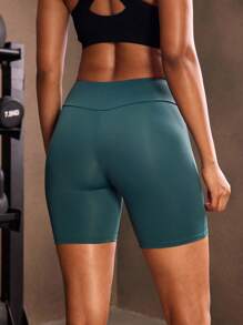 Powerista 女式字母印花休闲健身运动短裤