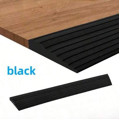 1PC 0.9m/35.34in Doorway Ramp Garage Threshold Ramp Ample Space Gentle Incline Heavy Use Sturdy Materials Home Accessibility