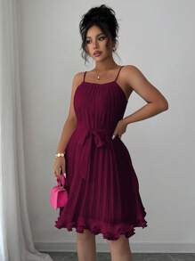 Women Midi Dresses - 波爾多 - 查看 5