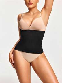 SHAPORA 素色高腰訓練器 - 黑色 - 查看 2