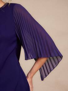 Amorya Neues, elegantes High-End-Set aus Chiffon-Hemd mit plissierten Ärmeln und Hose mit weitem Bein für Damen, 2 Stücke Set, geeignet für den Nachmittagstee, den Alltag und viele weitere Anlässe, geeignet für den Arbeitsweg, für Frauen im Old-Money-Stil, für Business-Casual-Damen, Lehrer-Outfits für Damen, 2025 neues Leinen-Outfit