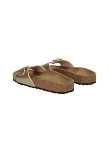 Birkenstock Giày sandal xỏ ngón thoải mái, có khóa điều chỉnh dành cho nữ, đa năng để mang hàng ngày - Vàng - Xem 3