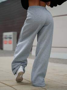 SAYEHFBABY Women's Drawstring Waist Pocket Joggers