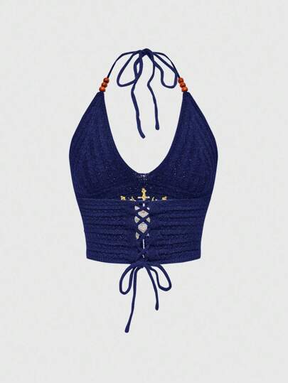 Hippie Blusa de punto negra con bordado de corazón, luna y estrella, estilo bohemio, gótico e hippie para vacaciones