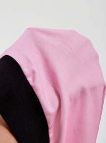 Tween Girls' Loose Fit Lace Butterfly & Letter Print Sweatshirt Fall Winter - Pink - View 6