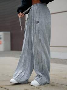 SAYEHFBABY Women's Drawstring Waist Pocket Joggers