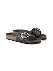 Birkenstock Madrid BB LENA 高亮黑色 HEX 平底凉鞋