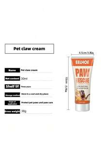 3pcs Pet Paw Balm, 30ml Animal Cat Dog Paw Care Foot Pad Protection Moisturizing Cream - Orange - View 4