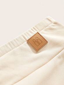 Modmama 秋冬三件套孕妇打底裤孕妇字母刺绣保暖内衬休闲百搭打底裤孕妇保暖打底裤孕妇打底裤冬季孕妇打底裤保暖内衬打底裤