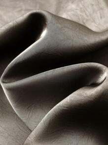 SHEIN Clasi 大码女式亮面面料休闲抽绳腰裤