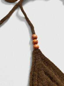 ROMWE Hippie Top tricoté noir avec broderie de lune, d'étoiles et de cœur, style bohème gothique hippie pour vacances, pour femmes