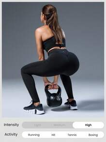 GLOWMODE 31" Powersculpt™-Air Training Day Quick-Dry Stretchy Flattering Seam Leggings High-Impact Running Jogging Gym Workout Fall Winter