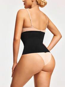 SHAPORA 素色高腰訓練器 - 黑色 - 查看 3