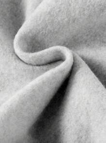 Claim Dot 男士卡通字母印花宽松圆领卫衣